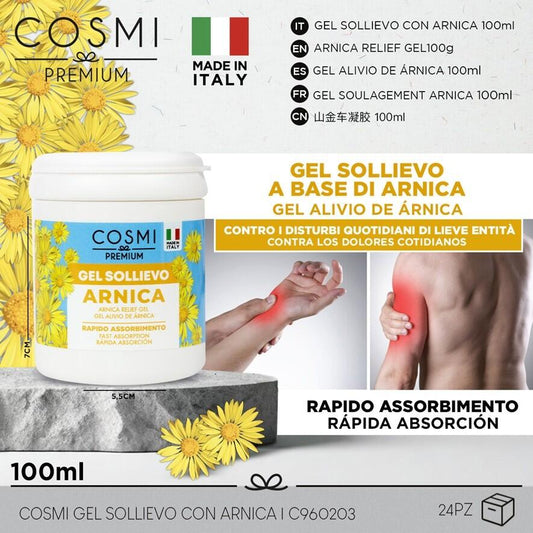 Gel de Alívio Árnica 100ml – Bem-Estar Natural e Eficaz